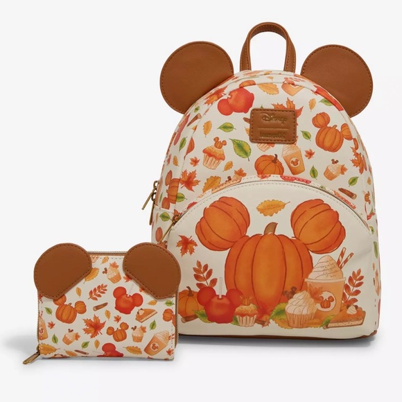 Loungefly Disney Mickey Mouse Pumpkin Fall Treats
Scented Mini Backpack main image 6